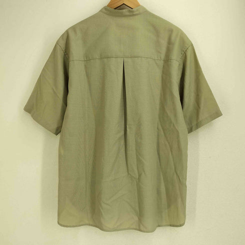 ビューティーアンドユースユナイテッドアローズ BEAUTY & YOUTH UNITED ARROWS BY ウーステッド バンドカラー シャツ メンズ M