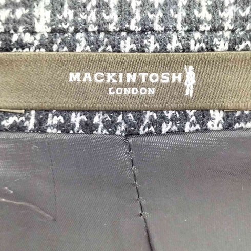 マッキントッシュ Mackintosh 千鳥格子 テーラードジャケット メンズ LL40