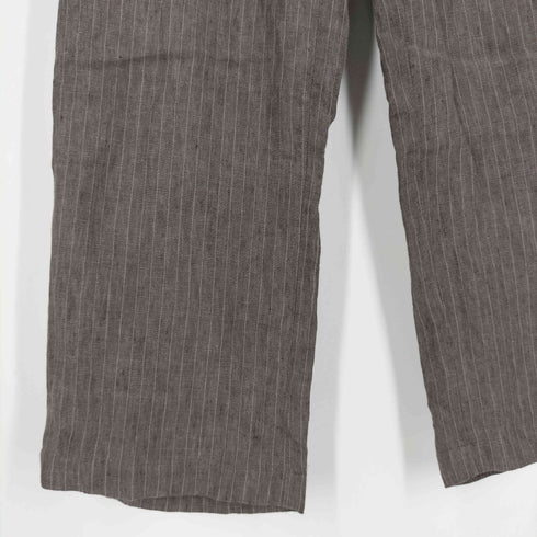バナナリパブリック BANANA REPUBLIC ストライプ リネン スラックスパンツ メンズ 31