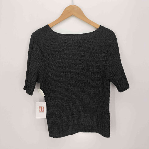 スペッシオ SPECCHIO プリーツ ポップコーン S/S カットソー レディース