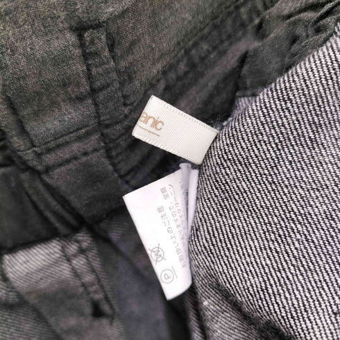 チャオパニック Ciaopanic 23SS シフォンプリーツ切替裾ステッチデニムスカート レディース FREE