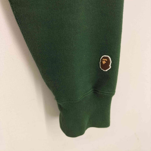 アベイシングエイプ A BATHING APE ロゴプルオーバーパーカー メンズ JPN:XL