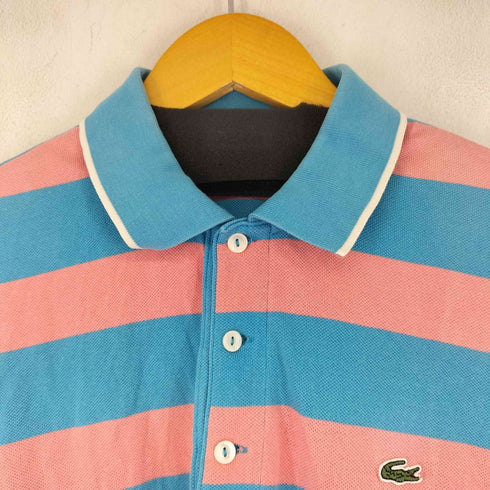 ラコステ LACOSTE ボーダーポロシャツ メンズ 5