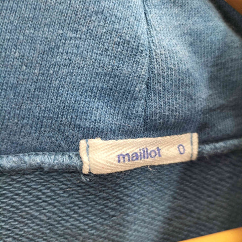 マイヨ maillot コットンリネンプルオーバーロングパーカー レディース 0