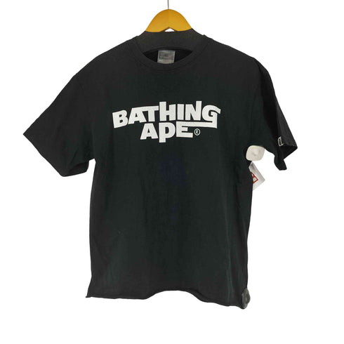 アベイシングエイプ A BATHING APE 2002 HEADSSHOW プリントクルーネックTシャツ メンズ JPN:L