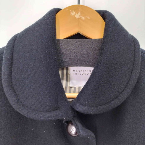 マッキントッシュフィロソフィー MACKINTOSH PHILOSOPHY ウールメルトンコート クルミボタン レディース EUR:38