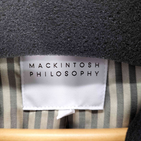 マッキントッシュフィロソフィー MACKINTOSH PHILOSOPHY ウールメルトンコート クルミボタン レディース EUR:38