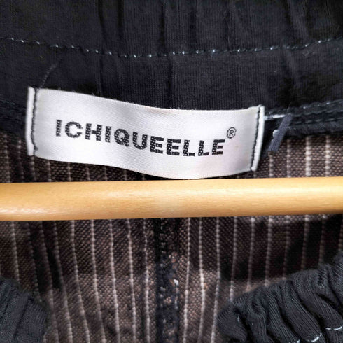 ICHIQUEELLE 切替デザインジップアップワンピース レディース JPN:42