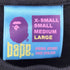 アベイシングエイプ A BATHING APE 00s BUSY WORKS マルチカラー プリントクルーネックTシャツ メンズ JPN:L