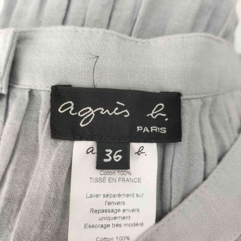 アニエスベー agnes b. PARIS ギャザーデザインスカート レディース EUR:36