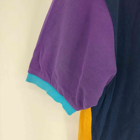 アベイシングエイプ A BATHING APE 90~00s サル マルチカラーポロシャツ メンズ XXL