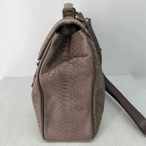 Efiel 2WAY ダイアモンドパイソンショルダーバック レディース