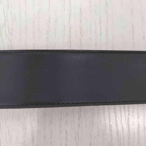 MADE IN ITALY クロコレザーベルト レディース