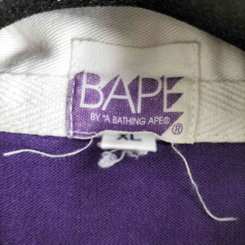 アベイシングエイプ A BATHING APE 00s サル S/S ポロシャツ メンズ XL