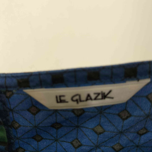 ルグラジック le glazik バティック柄 ノースリーブワンピース レディース 36