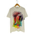 イッセイミヤケメン ISSEY MIYAKE MEN 90-00s 銀タグ グラフィック プリント クルーネックTシャツ メンズ