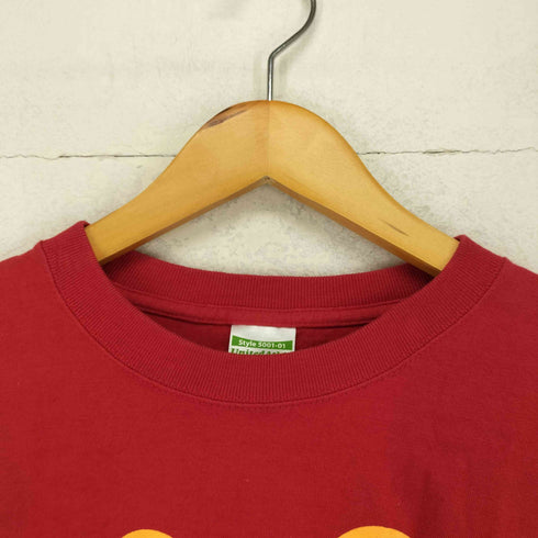 ユナイテッドアスレ UNITED ATHLE フロントプリント 半袖Tシャツ メンズ JPN:L