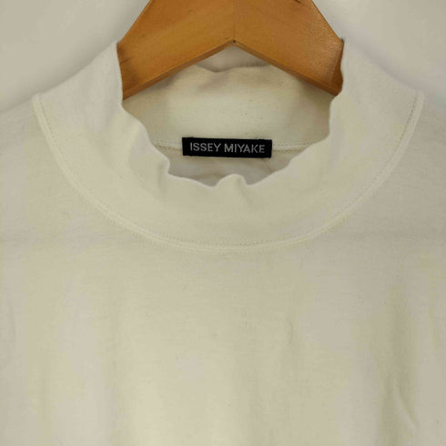 イッセイミヤケ ISSEY MIYAKE 04AW 黒タグ 無地 ハイネック ロングスリーブTシャツ メンズ JPN:3