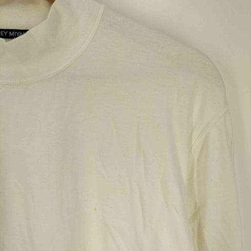 イッセイミヤケ ISSEY MIYAKE 04AW 黒タグ 無地 ハイネック ロングスリーブTシャツ メンズ JPN:3