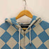 ポールスミスジーンズ Paul Smith JEANS ダイヤ柄ジップアップパーカー メンズ JPN:L