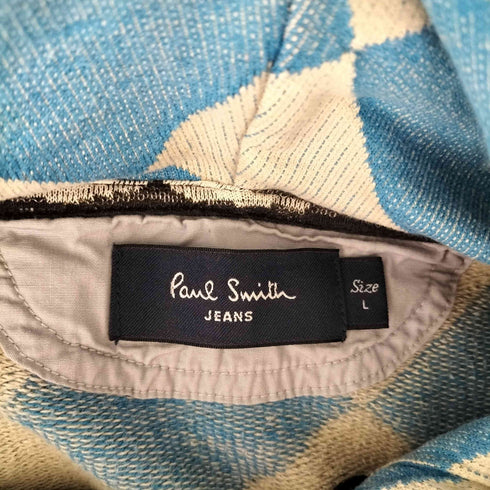 ポールスミスジーンズ Paul Smith JEANS ダイヤ柄ジップアップパーカー メンズ JPN:L