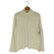 イッセイミヤケホワイトレーベル ISSEY MIYAKE WHITE LABEL 00-10s 黒タグ 無地 タートルネック ロングスリーブTシャツ メンズ JPN:3