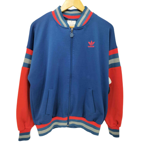 アディダス adidas 80s マレーシア製 銀タグ TRACK JACKET トラックジャケット メンズ