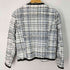 ザラ ZARA ツイードノーカラージャケット レディース import:M