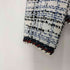 ザラ ZARA ツイードノーカラージャケット レディース import:M
