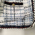 ザラ ZARA ツイードノーカラージャケット レディース import:M