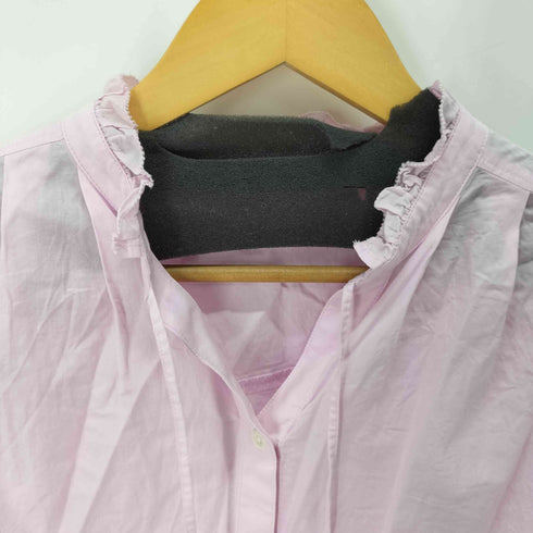 ユナイテッドアローズグリーンレーベルリラクシング UNITED ARROWS green label relaxing フリルネック ブラウス レディース FREE