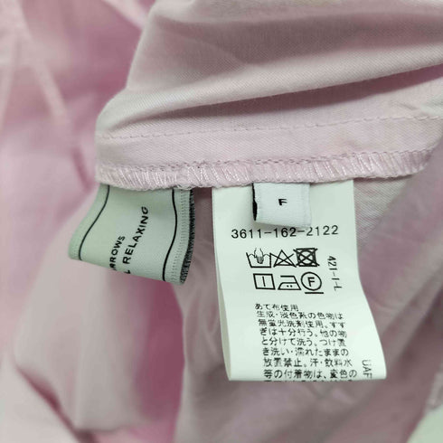 ユナイテッドアローズグリーンレーベルリラクシング UNITED ARROWS green label relaxing フリルネック ブラウス レディース FREE
