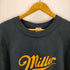 フルーツオブザルーム FRUIT OF THE LOOM USA製 ラグランスウェット miller genuine draft メンズ JPN:XL