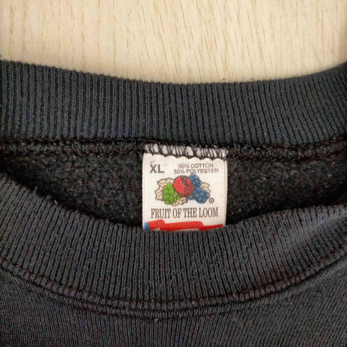 フルーツオブザルーム FRUIT OF THE LOOM USA製 ラグランスウェット miller genuine draft メンズ JPN:XL