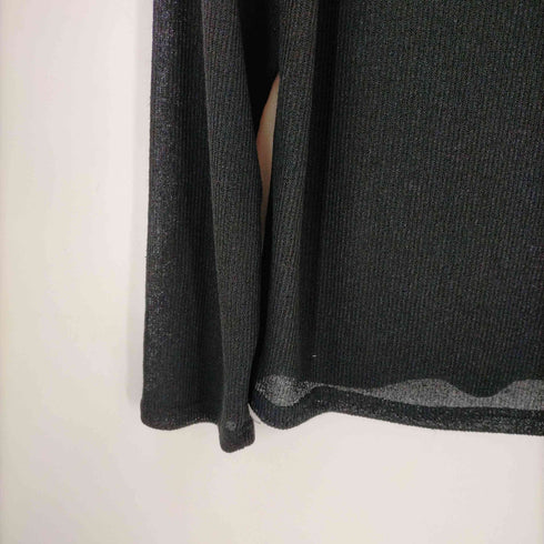blackup シアーカットソー レディース