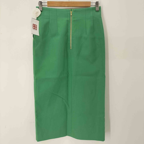 ユナイテッドアローズグリーンレーベルリラクシング UNITED ARROWS green label relaxing キチントボトムス Iライン スリム タイト スカート レディース JPN:40