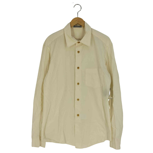 イッセイミヤケメン ISSEY MIYAKE MEN 99SS 銀タグ ポケット付き レギュラーカラーシャツ メンズ L~XL