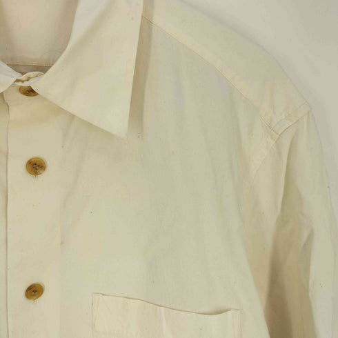イッセイミヤケメン ISSEY MIYAKE MEN 99SS 銀タグ ポケット付き レギュラーカラーシャツ メンズ L~XL