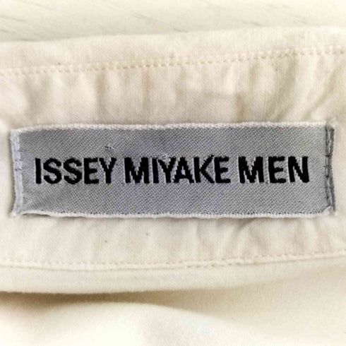 イッセイミヤケメン ISSEY MIYAKE MEN 99SS 銀タグ ポケット付き レギュラーカラーシャツ メンズ L~XL