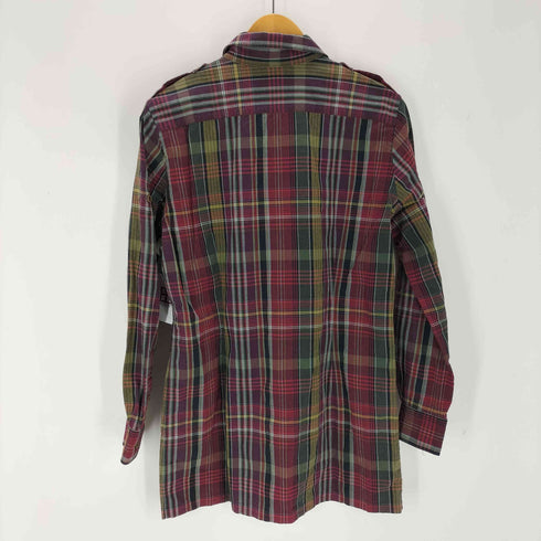 ラルフローレン RALPH LAUREN マドラスチェック エポレット L/S シャツ メンズ 5F
