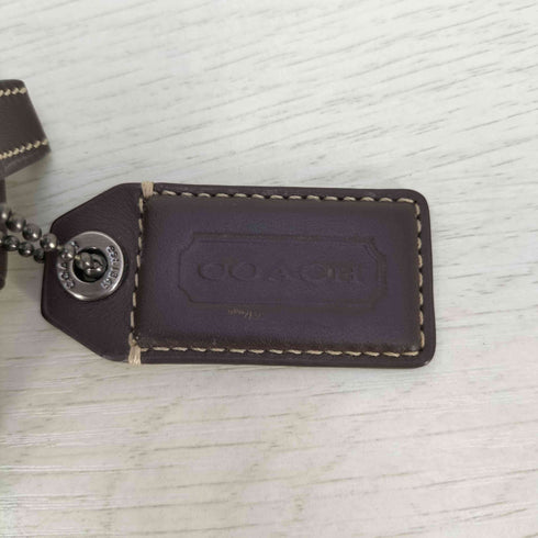 コーチ COACH 素材切替 ラウンドジップ ポーチ レディース