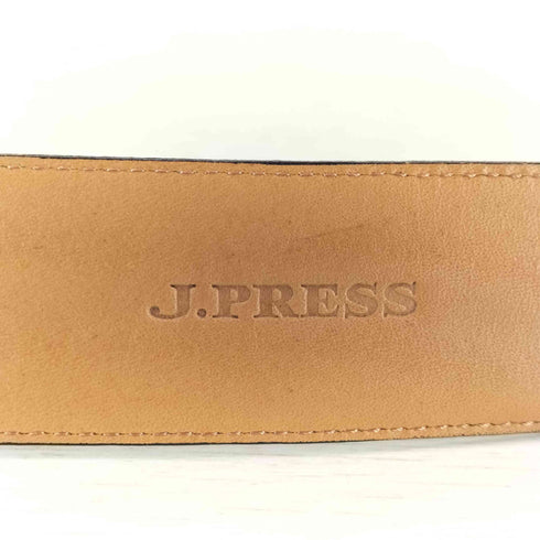 ジェイプレス J.PRESS スエード レザー切替ベルト メンズ