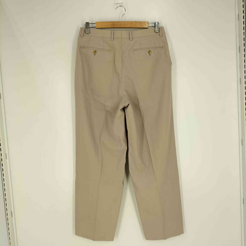 イッセイミヤケ ISSEY MIYAKE 93SS 黒タグ 2タック ウール ワイドスラックスパンツ メンズ JPN:L