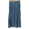 ユナイテッドアローズグリーンレーベルリラクシング UNITED ARROWS green label relaxing デニム パネル スカート レディース JPN:38