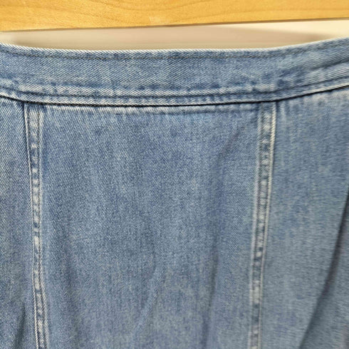 ユナイテッドアローズグリーンレーベルリラクシング UNITED ARROWS green label relaxing デニム パネル スカート レディース JPN:38