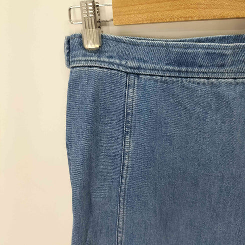 ユナイテッドアローズグリーンレーベルリラクシング UNITED ARROWS green label relaxing デニム パネル スカート レディース JPN:38