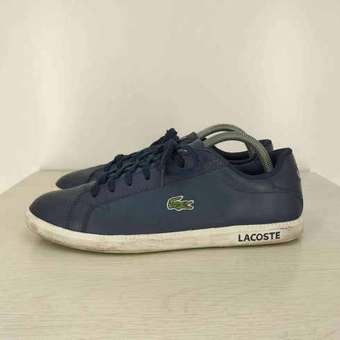 ラコステ LACOSTE GRADUATE BL 21 1 グラジュエイト ロゴ刺繍 ローカットスニーカー メンズ US:9