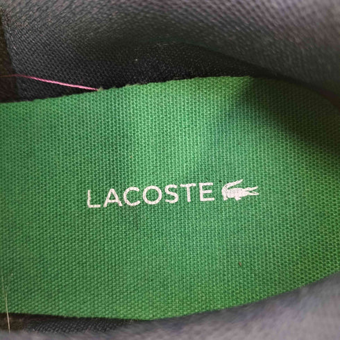 ラコステ LACOSTE GRADUATE BL 21 1 グラジュエイト ロゴ刺繍 ローカットスニーカー メンズ US:9