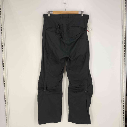 イッセイミヤケ ISSEY MIYAKE 10SS 黒タグ 立体裁断 ボンテージパンツ パラシュートパンツ メンズ JPN:4
