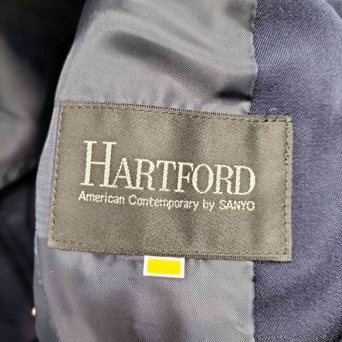 HARTFORD 金ボタン 紺ブレ ダブルテーラードジャケット レディース 7AR